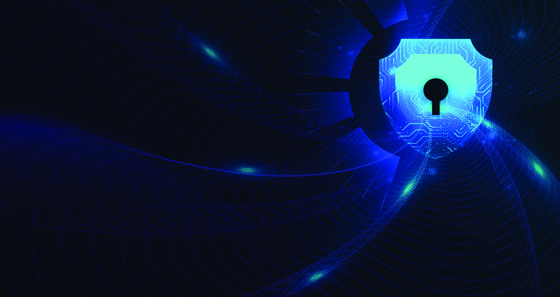 QuantaWave Cybersecurity R&D Lab hero banner showing team and equipment